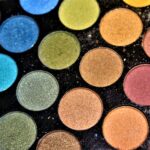 Colorful makeup palette for glow-up beauty tips