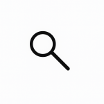 Search Beauty Picks Icon Magnifying glass search icon for product discovery