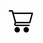 Shopping cart icon representing Amazon affiliate product purchases